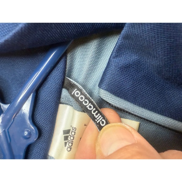 Adidas Men's Georgia Southern Eagles Track Jacket Full Zip Size M Gray Blue - Picture 6 of 7